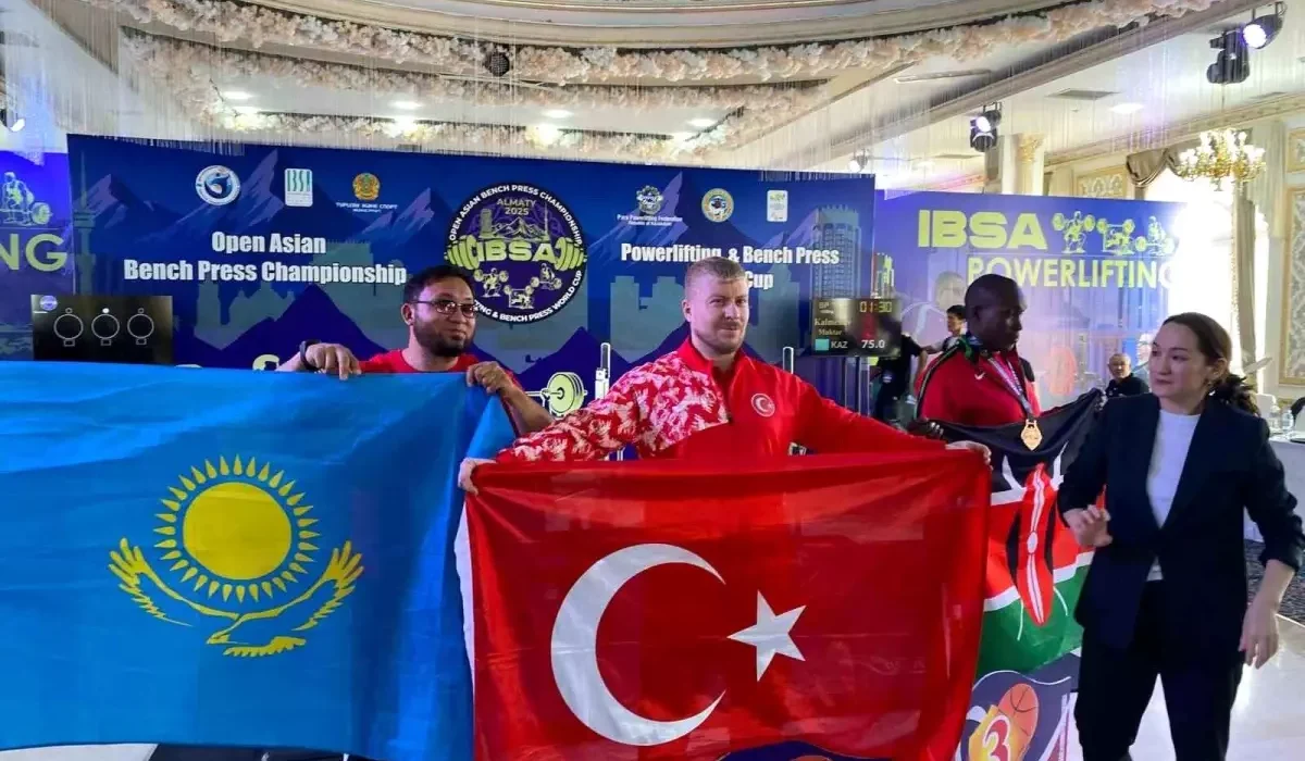 Görme Engelliler Powerlifting Dünya Kupası'nda Türkiye'ye 8 Madalya