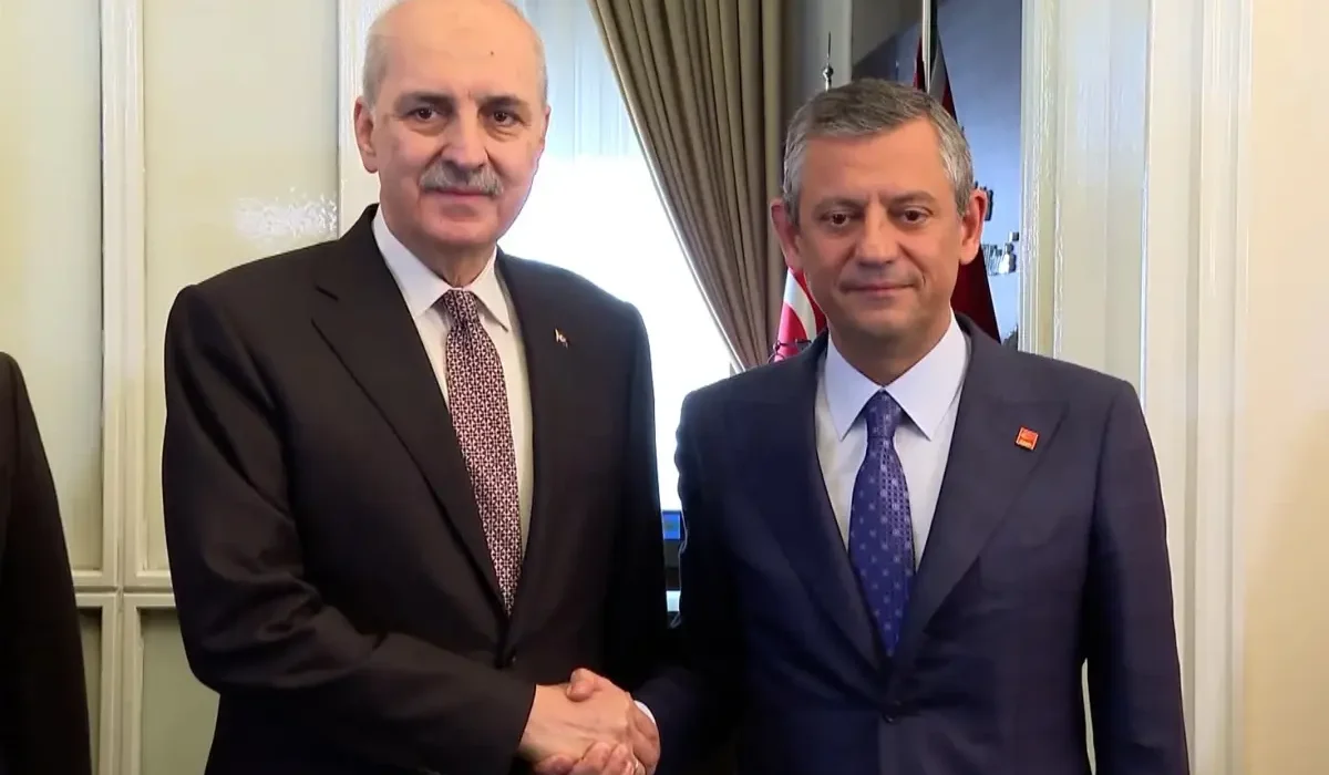 Meclis Başkanı Kurtulmuş Özgür Özel'i ziyaret etti