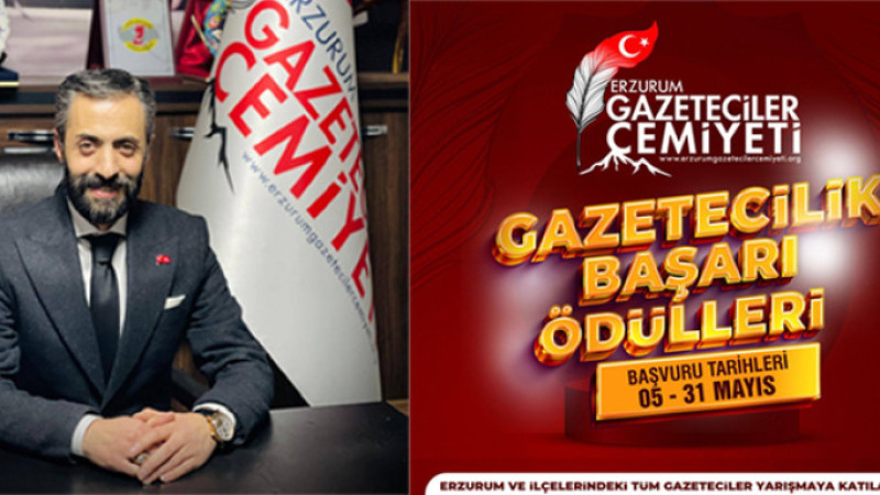 Erzurum’da Yerel Basına Büyük Destek: Gazetecilik Ödülleri İçin Geri Sayım Başladı
