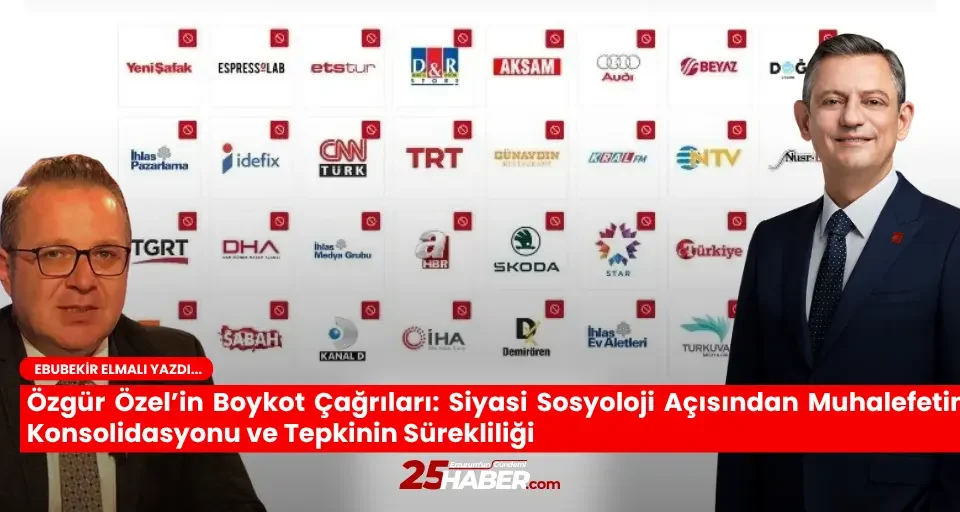 Ozgur Ozelin Boykot Cagrilari Siyasi Sosyoloji Acisindan Muhalefetin Konsolidasyonu Ve Tepkinin Surekliligi
