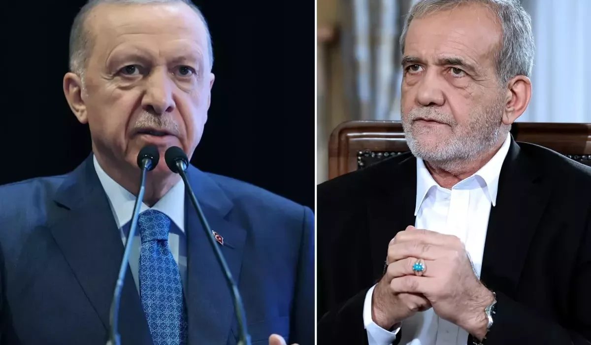 Cumhurbaşkanı Erdoğan, Pezeşkiyan ile görüştü: Türkiye rol üstlenmeye hazır