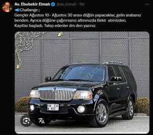 Av. Ebubekir Elmalı Geleneğini Sürdürüyor: Yeni Evleneceklere Gelin Arabası ve Altın Hediyesi!