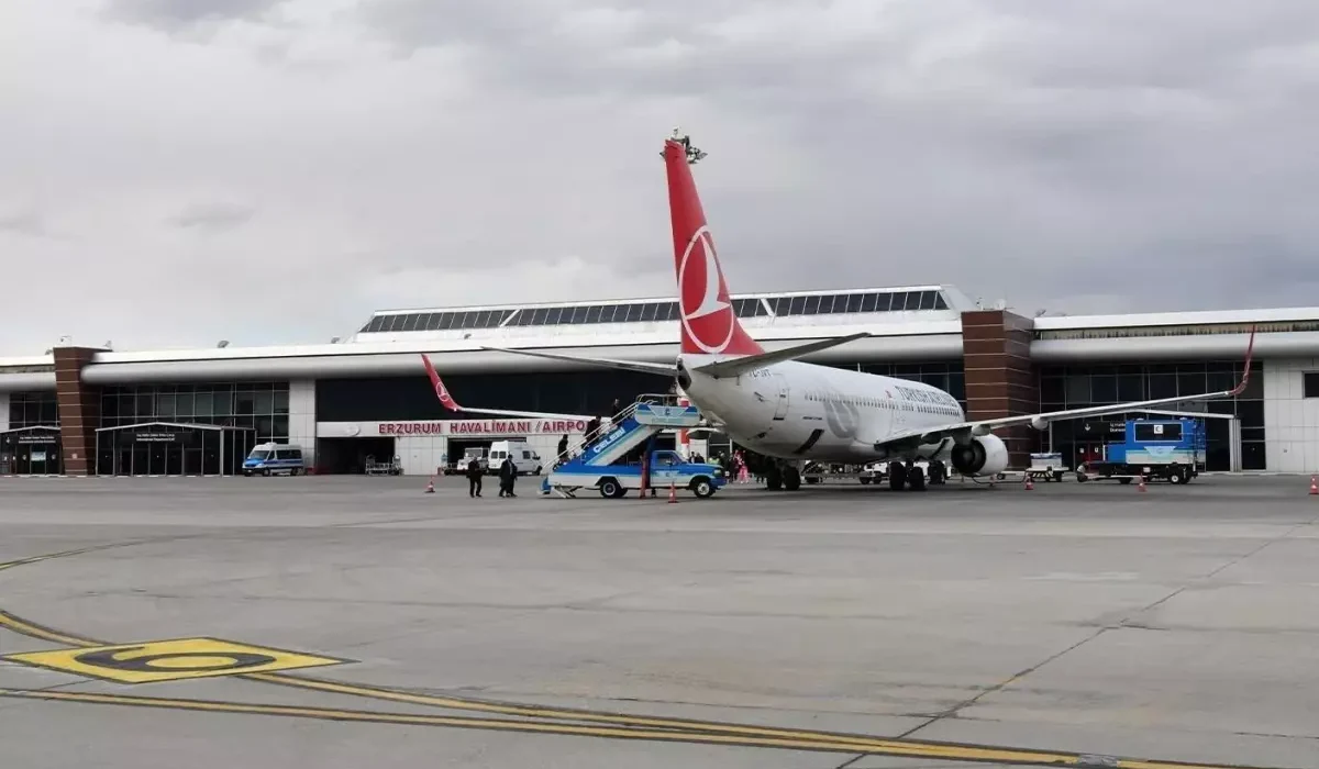 Erzurum Havalimanı’nda Uçuş ve Yolcu Sayısında Artış
