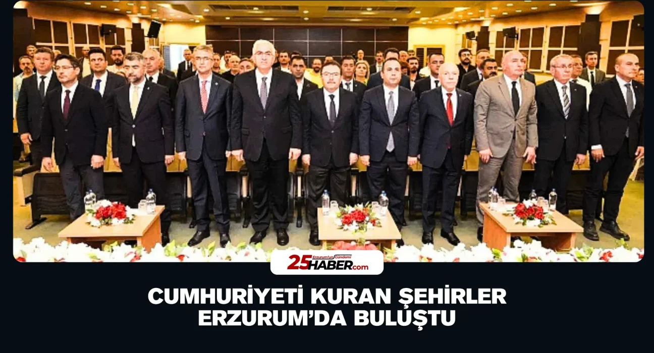 Cumhuriyeti Kuran Şehirler Erzurum’da Buluştu