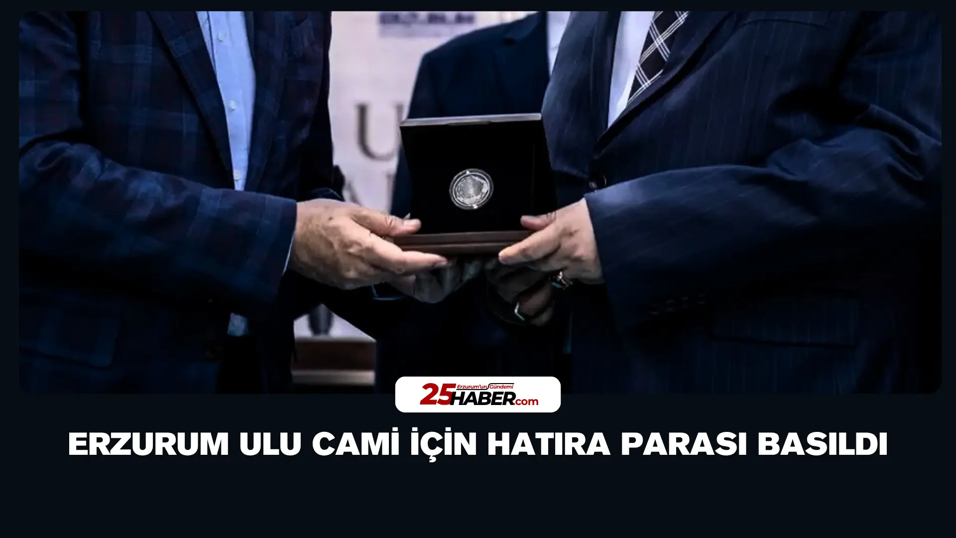 Erzurum Ulu Cami İçin Hatıra Parası Basıldı