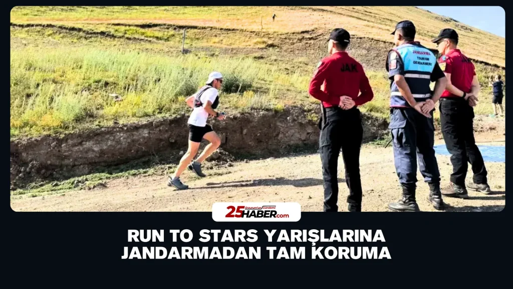 Run to Stars Yarışlarına Jandarmadan Tam Koruma