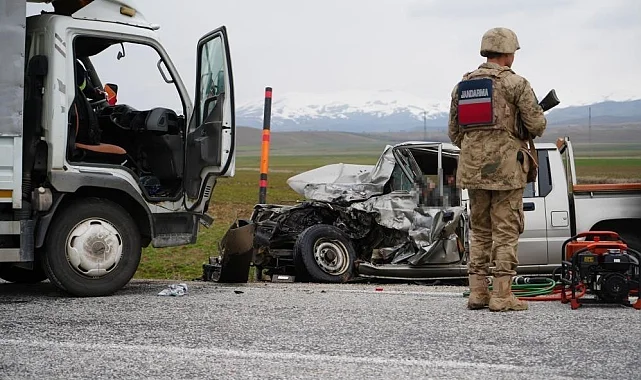 Erzurum jandarma bölgesinde Haziran ayında 30 yaralamalı trafik kazası yaşandı